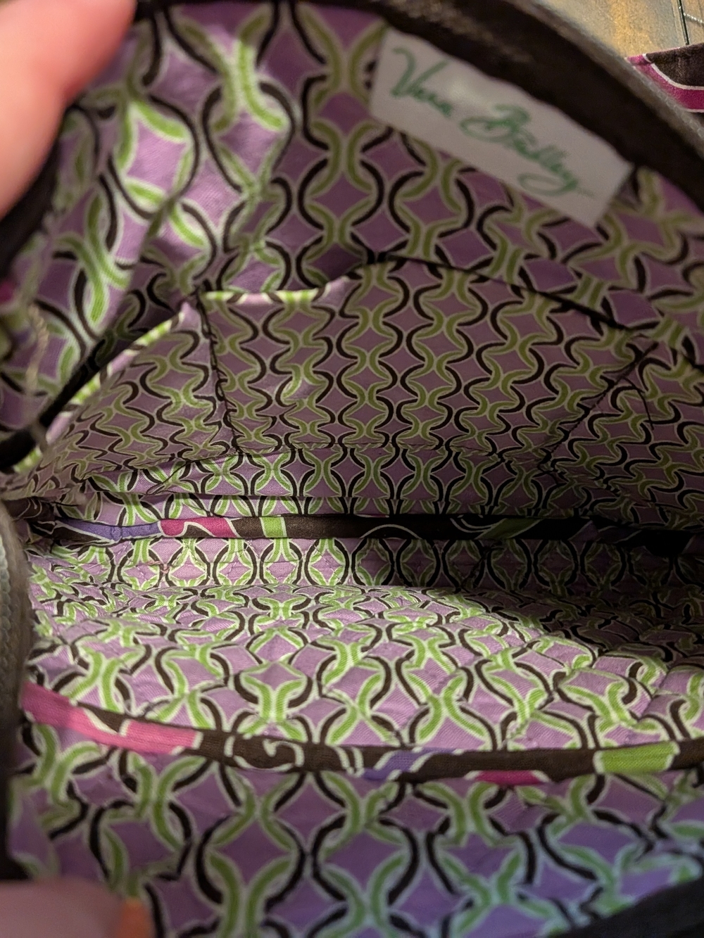 Vera Bradley Quilted Floral Crossbody - Picture 2 of 5